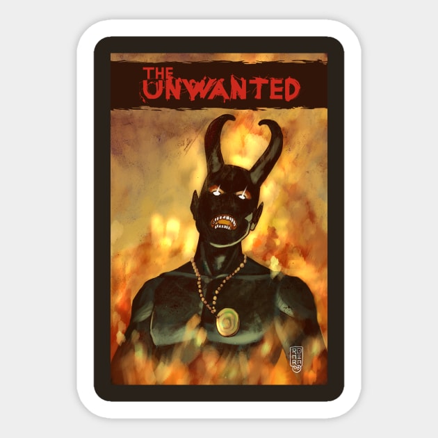 Unwanted Sticker by Diablo